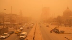 Badai Pasir Memburuk di Gurun Timur Tengah