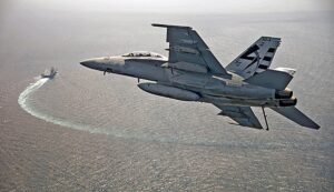 Jet Tempur Canggih Amerika Jatuh di Laut Merah